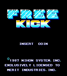 Free Kick Title Screen